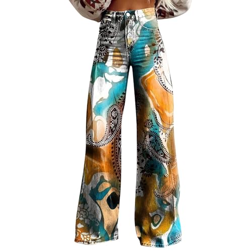 Baggy Jeans Damen 70er Jahre Schlaghose Boho 60er Hose Hippie Blumen High Waist Outfit Disco Kostüm Weite Jeans Damen Gerades Bein Denimhose Stretch High Waist Jeanshosen Bequeme Hose Mit Taschen Baggy Jeans Damen 70er Jahre Schlaghose Boho 60er Hose Hippie Blumen High Waist Outfit Disco Kostüm Weite Jeans Damen Gerades Bein Denimhose Stretch High Waist Jeanshosen Bequeme Hose Mit Taschen von Generisch
