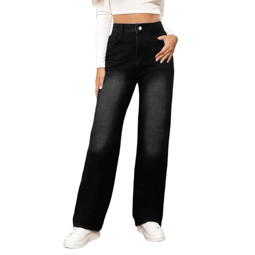 Baggy Jeans Damen Y2K High Waist Jeanshose Weites Bein Damen Oversized Denimhose Loose Hosen Hip Hop Jogginghose Stretch Freizeithose Schlupfjeans Grau XXL Baggy Jeans Damen Y2K High Waist Jeanshose Weites Bein Damen Oversized Denimhose Loose Hosen Hip Hop Jogginghose Stretch Freizeithose Schlupfjeans Grau XXL von Generisch