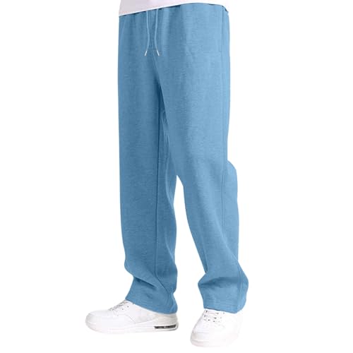 Baggy Jogginghose Jungen Kinder Jogger Hose Weites Bein Freizeithose Baumwolle Cargohose Jogginghose mit Gummizug Lässig Sport Sweathose Trainingshosen Lockere Elastischer Teenager Sweatpants Lange von Generisch
