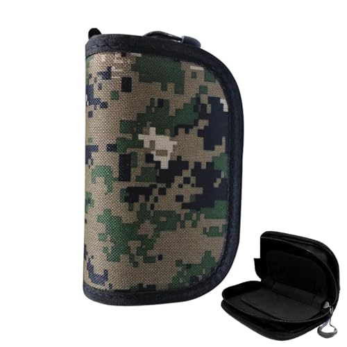 Baits Tackle Binder Organizer, Ködertasche Utility Binder Tackle Bag | Doppelseitige Ködertasche,Tackle Binder Tragbare Aufbewahrungstaschen für Metall-Pailletten, Fliegenhaken, Angelhaken von Generisch