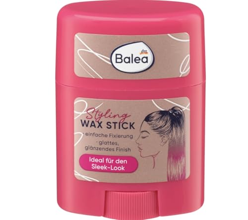 Balea Haar Wax Stick Haarstyling-Stick, 25 g Styling schnelle Fixierung auch Babyhaar geeignet Mangobutter und Avocadoöl Balea Haar Wax Stick Haarstyling-Stick, 25 g Styling schnelle Fixierung auch Babyhaar geeignet Mangobutter und Avocadoöl von Balea