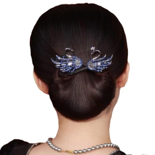 Ball-Haarspangen, Dutt-Roller, faule Lockenwickler, Strass-Blumen-Haarspange, elegante Haarspange für Damen, Duttmacher-Haarnadel, einfaches und schnelles Lockenwerkzeug (Typ 10) von Generisch