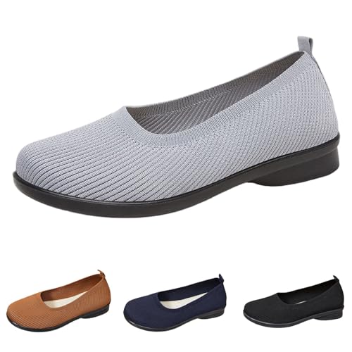 Ballerina Schuhe Damen Runde Zehe Geschlossen Einzelschuhe Flache Orthopädische Schuhe Walkingschuhe Stoffschuhe Sommerschuhe Arbeitsschuhe Loafer Wanderschuhe Espadrilles Minimalistische Ballerina Schuhe Damen Runde Zehe Geschlossen Einzelschuhe Flache Orthopädische Schuhe Walkingschuhe Stoffschuhe Sommerschuhe Arbeitsschuhe Loafer Wanderschuhe Espadrilles Minimalistische von Generisch