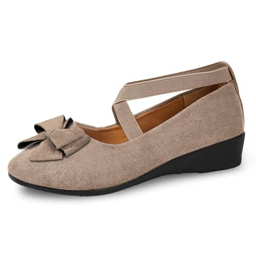 Ballerina Schuhe Damen Slip on Orthopädische Barfußschuhe Sommerschuhe Keilabsatz Schuhe Trachtenschuhe Halbschuhe Schlupfschuhe Segelschuhe Bootsschuhe Pumps Tanzschuhe Einzelschuhe Wanderschuhe Ballerina Schuhe Damen Slip on Orthopädische Barfußschuhe Sommerschuhe Keilabsatz Schuhe Trachtenschuhe Halbschuhe Schlupfschuhe Segelschuhe Bootsschuhe Pumps Tanzschuhe Einzelschuhe Wanderschuhe von Generisch