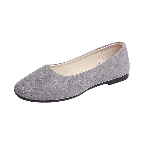 Ballerinas Damen Elegant, Damen Sommerschuhe Slip On Mary Jane Halbschuhe Flache Tanzschuhe Leicht Bequem Freizeitschuhe Große Größe Arbeitspumps Niedriger Absatz Sandalen Wildleder Loafers Ballerinas Damen Elegant, Damen Sommerschuhe Slip On Mary Jane Halbschuhe Flache Tanzschuhe Leicht Bequem Freizeitschuhe Große Größe Arbeitspumps Niedriger Absatz Sandalen Wildleder Loafers von Generisch