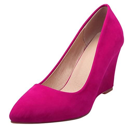 Ballerinas Damen Elegant Mit Keilabsatz - High Heels Peeptoes Pumps Wildleder Abendschuhe Spitz Kleidschuhe Slip-On Einzelne Schuh Bequem Damenschuhe Festlich Stöckelschuhe Absatzschuhe Ballerinas Damen Elegant Mit Keilabsatz - High Heels Peeptoes Pumps Wildleder Abendschuhe Spitz Kleidschuhe Slip-On Einzelne Schuh Bequem Damenschuhe Festlich Stöckelschuhe Absatzschuhe von Generisch