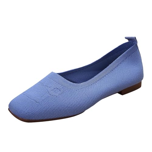 Ballerinas Damen Sommerschuhe Bequem Slip On Ballerina Schuhe rutschfest Flache Stricken BarfußSchuhe Trachtenschuhe Sommer Dirndlschuhe Weiche Sportlich Tanzschuhe Barfussschuhe 36-43EU Ballerinas Damen Sommerschuhe Bequem Slip On Ballerina Schuhe rutschfest Flache Stricken BarfußSchuhe Trachtenschuhe Sommer Dirndlschuhe Weiche Sportlich Tanzschuhe Barfussschuhe 36-43EU von Generisch