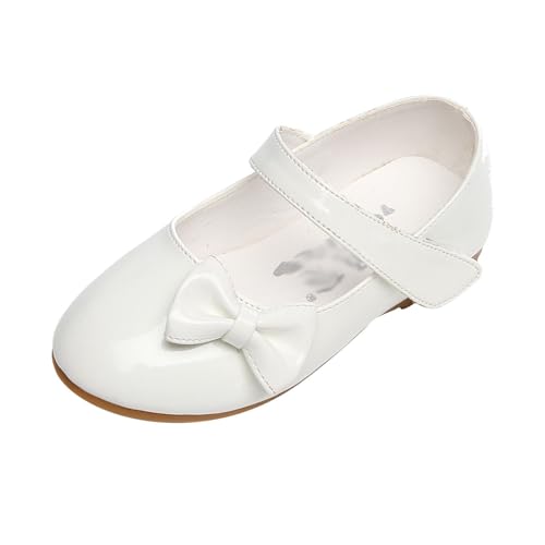 Ballerinas Mädchen Non Slip Rubber Sole Leather Schuhe runde Zehen Glitzernde Kristallverzierungen mit Funkelnden Steinen für Auftritte Ballerinas von Generisch
