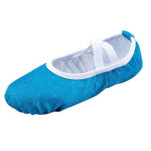 Ballettschuhe Mädchen Ballettschläppchen Kinder Tanzschuhe Ballettkleidung Trainings Tanzschläppchen Yogaschuhe Tanz Yoga Ballerina Schuhe Himmelblau 24 Ballettschuhe Mädchen Ballettschläppchen Kinder Tanzschuhe Ballettkleidung Trainings Tanzschläppchen Yogaschuhe Tanz Yoga Ballerina Schuhe Himmelblau 24 von Generisch