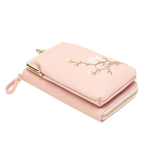 Bandolera de Leder für Frauen - Brieftasche mit verstellbarem Riemen | Kleine Bandolera -Tasche für Frauen | Kleine Brieftasche mit Schultergurt im Fitnessstudio, Sommer, Jugendliche, Wandern von Generisch