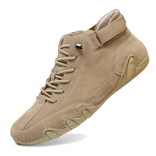 Barfuss Schuhe Damen - Alpaca Barfußschuh Damen Wasserdichter Atmungsaktive Schuhe Leder OrthopäDische Schuhe Herren von Generisch