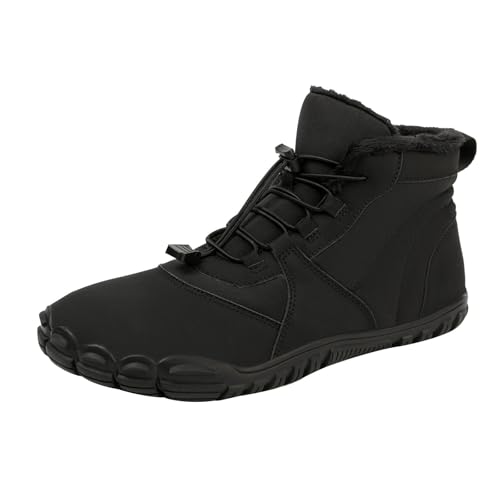 BarfußSchuhe Winterstiefel Damen Herren Winter Warm GefüTtert Winterschuhe BarfußStiefel Wide Toe Zehenbox Minimalist Thermostiefel Wasserdicht Outdoor Wanderschuhe Anti-Rutsch Schneestiefel Unisex BarfußSchuhe Winterstiefel Damen Herren Winter Warm GefüTtert Winterschuhe BarfußStiefel Wide Toe Zehenbox Minimalist Thermostiefel Wasserdicht Outdoor Wanderschuhe Anti-Rutsch Schneestiefel Unisex von Generisch
