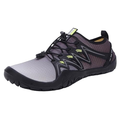 Barfussschuhe Damen Herren Outdoor Tragbar Atmungsaktiv Wasserdicht Trainingsschuhe Barfuss Schuhe Schnell Trocknend Sommer Breiter Zehenbox Weich Badeschuhe Barfussschuhe Bequem Barfußschuhe von Generisch