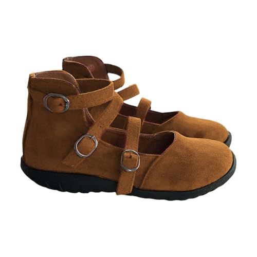 Barfußschuhe Damen Leder Kurzstiefel Freizeit Trekkingstiefel Leicht Bequem Damenstiefel Mode Retro Lederstiefel Runde Zehe Lederschuhe Wildleder Flache Schuhe Freizeitschuhe Wanderschuhe Barfußschuhe Damen Leder Kurzstiefel Freizeit Trekkingstiefel Leicht Bequem Damenstiefel Mode Retro Lederstiefel Runde Zehe Lederschuhe Wildleder Flache Schuhe Freizeitschuhe Wanderschuhe von Generisch