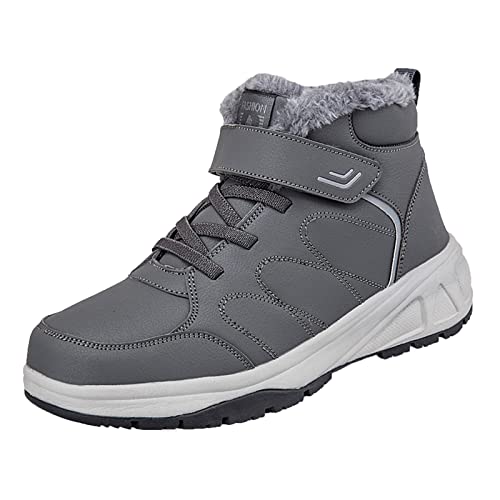 Barfußschuhe Herren Breite Füße Wasserfest Herbst Winterschuhe Barfussschuhe Outdoor Wasserdicht Outdoorheld Barfuss Schuhe Barfußschuhe Warm Winter Gefüttert Winterstiefel von Generisch