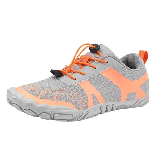 Barfussschuhe Herren Damen Leichte Strandschuhe Atmungsaktive Wasserschuhe Tauchschuhe Unisex Aquaschuhe Laufschuhe Sneaker Sport Schuhe Frauen rutschfeste Bequeme Segelschuhe von Generisch