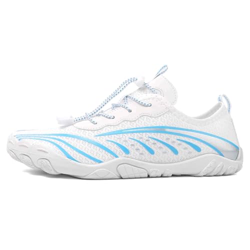 Barfußschuhe Herren Damen Surfschuhe Flach Schuhe Halbschuhe Bootsschuhe Turnschuhe Sneaker Traillaufschuhe Bequeme Fitnessschuhe Badeschuhe Aquaschuhe Einzelschuhe Sommerschuhe Kletterschuhe von Generisch