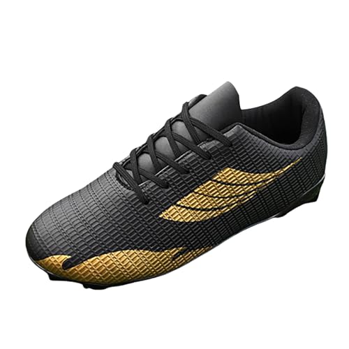 Barfußschuhe Herren Leder Sneaker Damen Sportschuhe Leicht Fußballschuhe rutschfest Outdoorschuhe Atmungsaktiv Bequeme Breite Füße Walkingschuhe Weichen Sohlen Schnürhalbschuhe Freizeitschuhe von Generisch