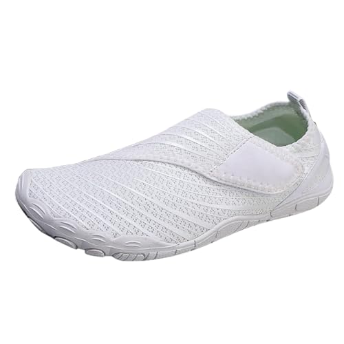 Barfussschuhe Herren Leichte Strandschuhe Atmungsaktive Wasserschuhe Damen Turnschuhe Unisex Zehenschuhe Schwimmschuhe Segelschuhe rutschfeste Ringerschuhe Arbeitsschuhe Pflege von Generisch