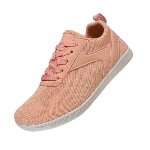 Barfußschuhe Herren Sneaker 38-47 Rutschfest Laufschuhe Weich Leicht Outdoorschuhe Trend Flacheschuhe Lässige Joggingschuhe Sportschuhe Luftdurchlässig Modische Freizeitschuhe Straßenschuhen von Generisch