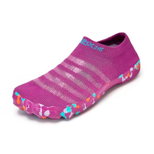 Barfußschuhe Herren Wasserschuhe Badeschuhe Leicht Atmungsaktiv Traillaufschuhe Fitnessschuhe Herren Aquaschuhe Strandschuhe Schnell Trocknend Schwimmschuhe Badeschuhe von Generisch