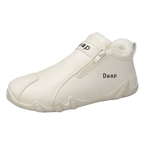 Barfußschuhe Herren Winter Leder - Lederschuhe Herren Sneaker Warme Winterschuhe Mit Fell Wanderschuhe Bequem Trekkingschuhe Outdoor Wasserfest Arbeitsschuhe rutschfest Walkingschuhe Barfußschuhe Herren Winter Leder - Lederschuhe Herren Sneaker Warme Winterschuhe Mit Fell Wanderschuhe Bequem Trekkingschuhe Outdoor Wasserfest Arbeitsschuhe rutschfest Walkingschuhe von Generisch