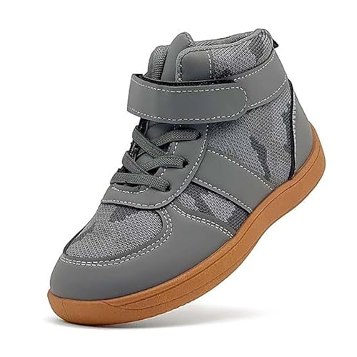 Barfussschuhe Kinder Turnschuhe Jungen Sportschuhe Kinderschuhe Atmungsaktiv Laufschuhe Sneaker Hallenschuhe Leichte Outdoorschuhe Kinder Walking Schuhe ideal für Schule und Freizeit von Generisch