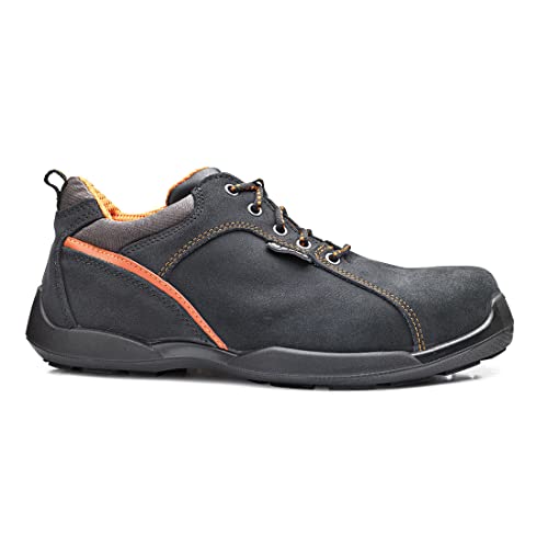 Base Protection Sicherheitsschuhe Scuba Arbeitsschuhe S1P Schwarz/Orange (Numeric_42) von Generisch