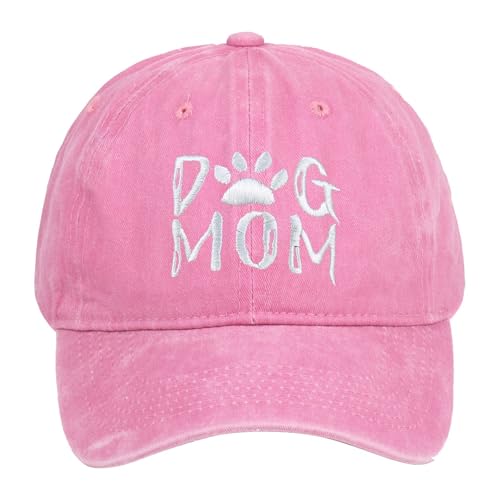 Baseballkappe Dog Mom Bestickt Gewaschen Verstellbar Für Damen Als Sonnenschutz Freizeitmode Baseballkappe Dog Mom Bestickt Gewaschen Verstellbar Für Damen Als Sonnenschutz Freizeitmode von Generisch