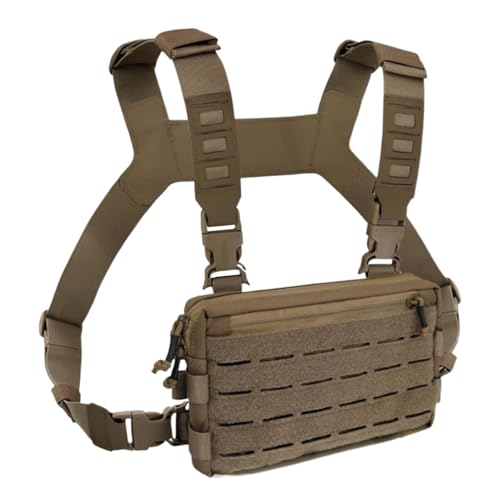 Bauchtasche, Herren Brustbeutel, Verstellbare Träger Schnellverschluss Diebstahlsicher Für Fitness Radsport Reisen Outdoor Bauchtasche, Herren Brustbeutel, Verstellbare Träger Schnellverschluss Diebstahlsicher Für Fitness Radsport Reisen Outdoor von Generisch