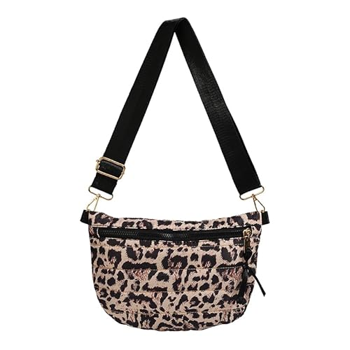 Bauchtasche Damen Gürteltasche Crossbody Bag Elegant Umhängetasche Klein Handtasche Reißverschluss Brusttasche Frauen für Reisen Einkaufen,Verstellbar Schultergurte-Leopard Bauchtasche Damen Gürteltasche Crossbody Bag Elegant Umhängetasche Klein Handtasche Reißverschluss Brusttasche Frauen für Reisen Einkaufen,Verstellbar Schultergurte-Leopard von Generisch