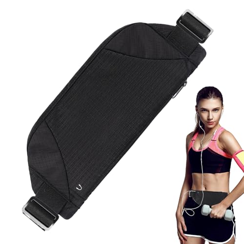 Bauchtasche Hüfttasche - Wasserdichter Wanderhüftrucksack für Camping,Ausziehbarer Gürtel Organizer Tasche für Frauen Jugendliche Erwachsene Männer von Generisch