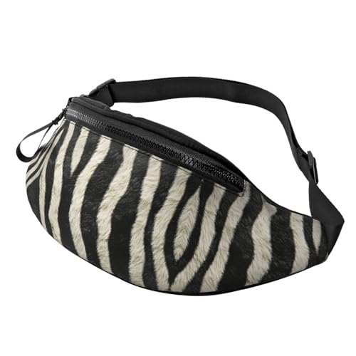 Bauchtasche für Damen und Herren, mit verstellbarem Riemen, leichte, wasserdichte Hüfttasche, Tierdruck 12, Einheitsgröße, Trekkingrucksack von Generisch