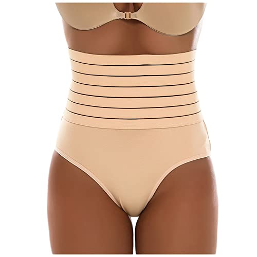 Bauchweg Unterhose Damen Bauch Weg Mit Bein Nahtlos Bauchweg Hose Miederhose String Kurz Shaping Shaping Shorts Bauchweg Unterhose Große Größen High Waist Stark Formend Bauchweg-Hose Shapewear von Generisch