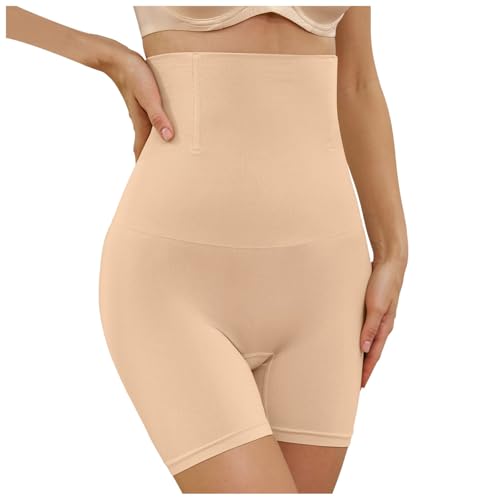 Bauchweg Unterhose Damen Hohe Taille Bauch Weg Shapewear Miederhose mit Bein Shaping Unterhose Miederpant Nahtlose Figurformend Bauchkontrolle Oberschenkel Stark Formende Unterwäsche Miederpant von Generisch