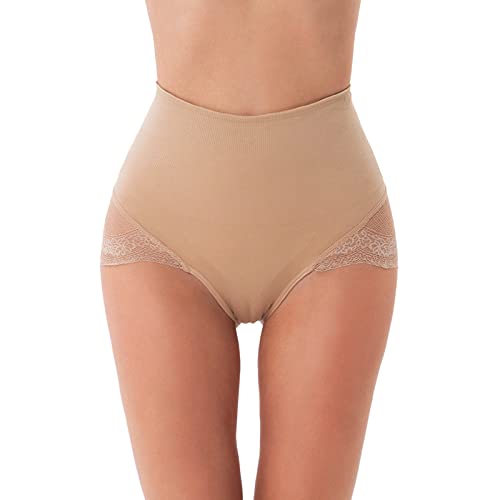 Bauchweg Unterhose Damen Nahtlos High Waist Mit Bein Bauchweg Hose Bauchweg-Hose Bauch Weg Kurz Shaping Miederhose Bauchweg Unterhose Dünn Große Größen Stark Formend Shapewear Shaping Shorts von Generisch