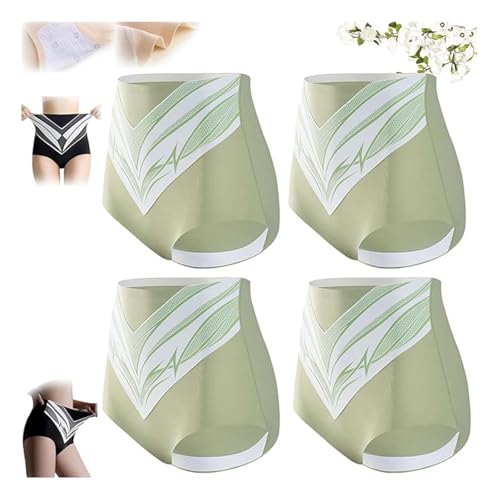 Bauchweg Unterhose Damen Titanfaser-Turmalin-Shaping-Shorts Fiber Restoration Shaper, Hohe Taille Shapewear Titanium Fiber Tourmaline Shaping Shorts Miederpant Weicher Body Shaper für Damen In Form von Generisch