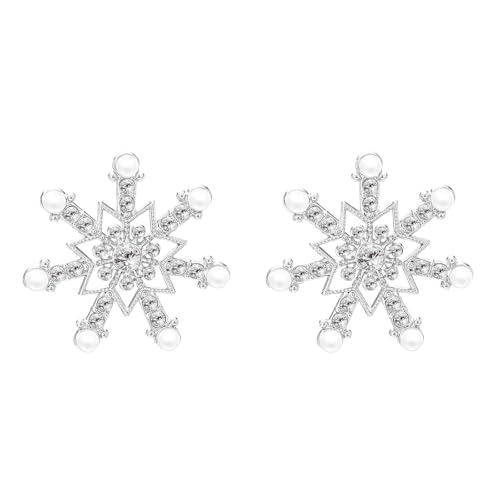 Baumelnde Ohrringe für Weihnacht hochwertige Accessoires für den Alltag, Weihnachten, als inspirierendes Geschenk Dangle Urlaub Ohrringe (B, 3x3cm) von Generisch