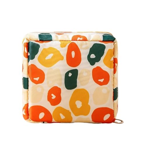 Bedruckte Perioden-Tasche – Damenbinden Tasche | Bedruckte Damenbinden Tasche für Teenager | Damenbinden Aufbewahrungstasche | Feminine Pflegezeit Taschen | Mädchen Periode Tasche für Schule Reisen von Generisch