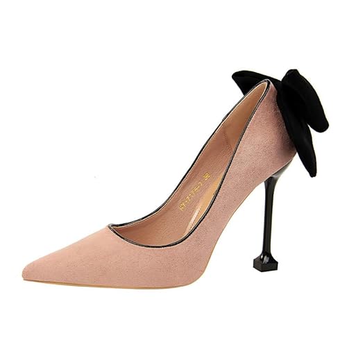 Bequeme, Elegante Damen-Stilettos Mit Geschlossener Spitze Und Hohen Absätzen, Schlupfschuhe Für Hochzeitsgäste Und Brautdamen von Generisch
