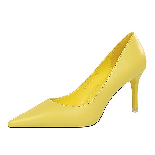 Bequeme Pumps Für Damen, 10 cm Hohe, Geschlossene Stiletto-absätze Mit Spitzer Spitze, High Heels Für Die Arbeit, Das Büro Oder Das Geschäft Bequeme Pumps Für Damen, 10 cm Hohe, Geschlossene Stiletto-absätze Mit Spitzer Spitze, High Heels Für Die Arbeit, Das Büro Oder Das Geschäft von Generisch