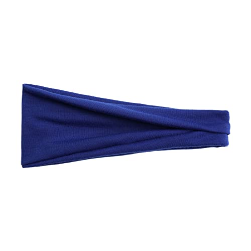 Bequemes Stirnband für Unisex, Damen, Freizeit, Sport, einfarbig, Yoga, Haarband, elastisch, schweißabsorbierend, Haarband von Generisch