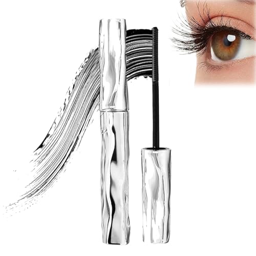 Berlinmood Mascara, Ultimate Length Curl Mascara, Wimpernprimer mit Stahlhülse, natürliche, wischfeste, wasserfeste 3D-mascara mit Lockenstab für einen natürlichen, verdichtenden Effekt (1PCS) von Generisch
