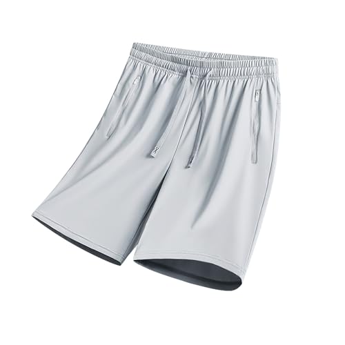 Bermuda Shorts Damen Knielang Weite Jeans Kurze Hose Damen Women's Ice Quick Drying Shorts Lightweight Comfortable 2 In 1 Blitzangebote von Generisch