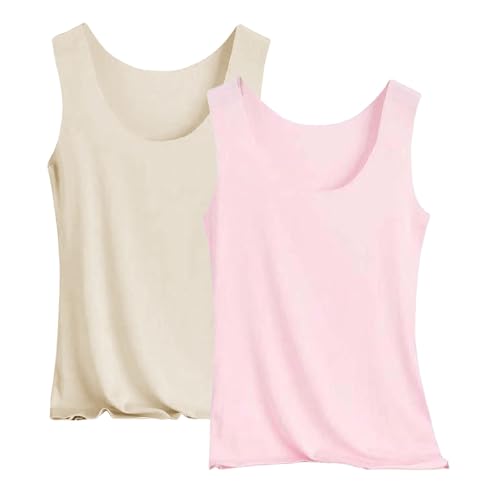 Bestellungen 2025 Outlet Angebote 2er Pack Tank Top Damen Unterhemd Stretch Basic Tops Unterwäsche Hemden Enges Top Leicht Tanktop Sport Unterhemden Mädchen Primeangebote Bestellungen 2025 Outlet Angebote 2er Pack Tank Top Damen Unterhemd Stretch Basic Tops Unterwäsche Hemden Enges Top Leicht Tanktop Sport Unterhemden Mädchen Primeangebote von Generisch