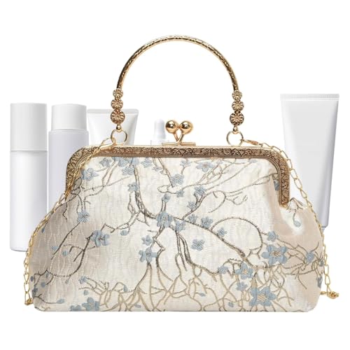 Bestickte Damenhandtasche - Modische Alltagsclutch Für Damen | Tragbare Leger Handtasche Für Damen Chinesisch Stil Abendmode Und Hochzeitstasche Bestickte Damenhandtasche - Modische Alltagsclutch Für Damen | Tragbare Leger Handtasche Für Damen Chinesisch Stil Abendmode Und Hochzeitstasche von Generisch