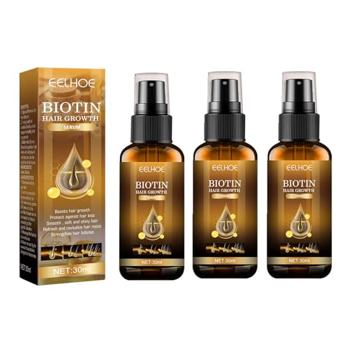 Biancat Biotin Haarwuchs Serum 30ml, Biotin Haarwachstum Spray Biotin Hair Growth Spray Haarwachstum Beschleunigen und Gegen Haarausfall Haarserum Haarpflege für Dünnes Kaputtes Trockenes Haar von Generisch