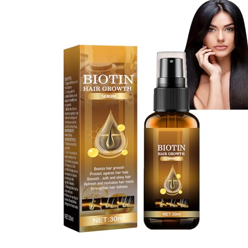 Biancat LuxusBiotin Haarwuchs Serum, Biotin Haarwuchsspray, Biotin-Haarwachstums,Biotin Haarwuchs Spray,Wurzelverstärker gegen Haarausfall,für Dünnes Kaputtes Trockenes Haar (1PC) von Generisch