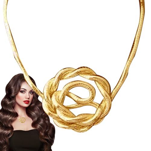 Biegbare Schlangenhalskette - ästhetischer Twist -Schmuck | Vielseitiger cooler Kostümschmuck | Schlangenarmband für Frauen, Neujahr, Valentinstag, Thanksgiving, Weihnachten von Generisch