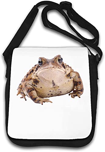 Big Fat Angry Toad Lustige Umhängetasche Weiß von Generisch
